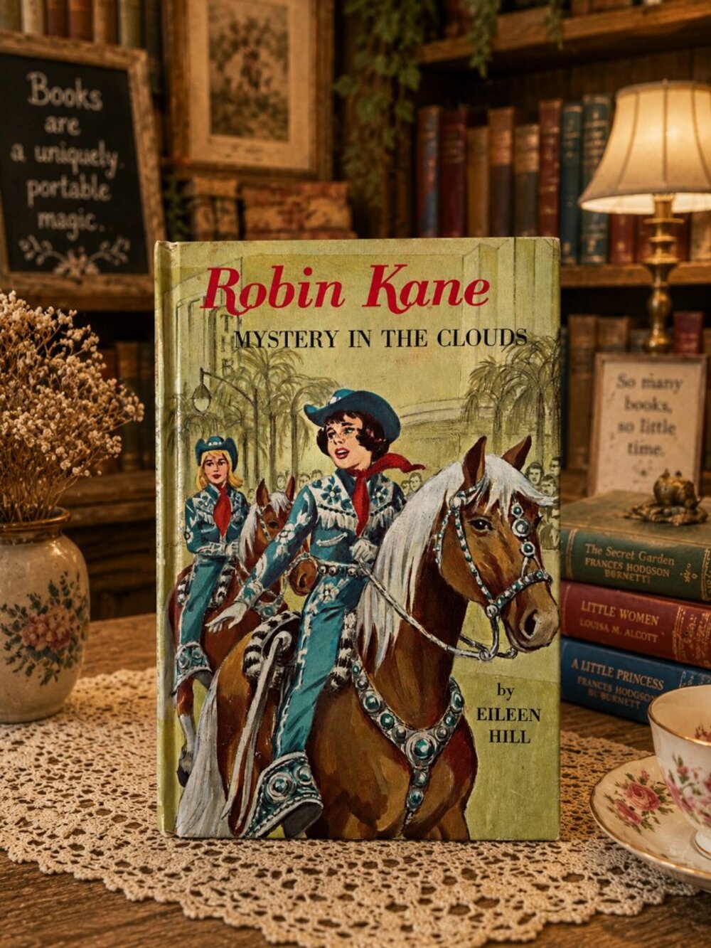 Lot of 3 VTG Books- Robin Kane, Meg The Ghost of Hidden Springs, American Girl